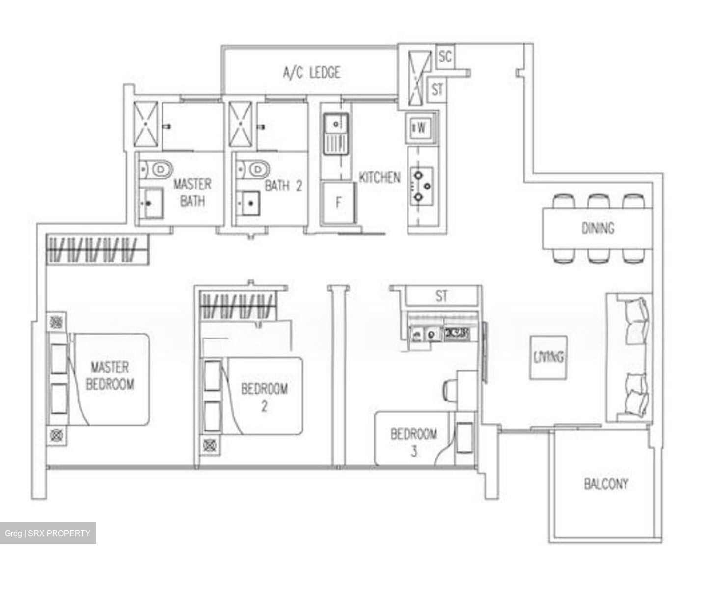Twin Waterfalls (D19), Condominium #588143961